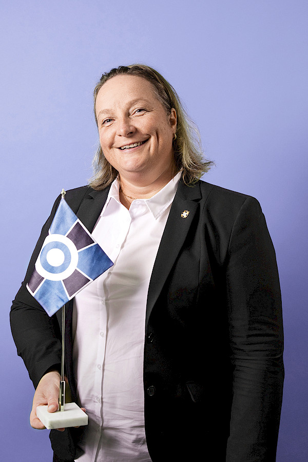 Minna Nenonen aloitti Reserviläisliiton toiminnanjohtajana elokuun alussa. Hän uskoo, että tradenomiopinnot mahdollistivat uralla etenemisen.